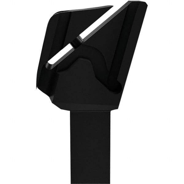Seco - X4FL, External, Left Hand, 12mm Max Depth of Cut, 3mm Max Groove Width, Indexable Grooving Tool Holder - X4GK25..L Insert Compatibility, 12mm Shank Height, 12mm Shank Width, 125mm OAL, Through Coolant - Eagle Tool & Supply