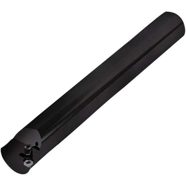 Seco - CNR, Internal, Right Hand, 0.1098" Max Depth of Cut, 0.03 to 0.104" Groove Width, Indexable Grooving Tool Holder - 10NR, 12NR Insert Compatibility, 1-1/2" Shank Height, 1-1/2" Shank Width, 12" OAL, Through Coolant - Eagle Tool & Supply