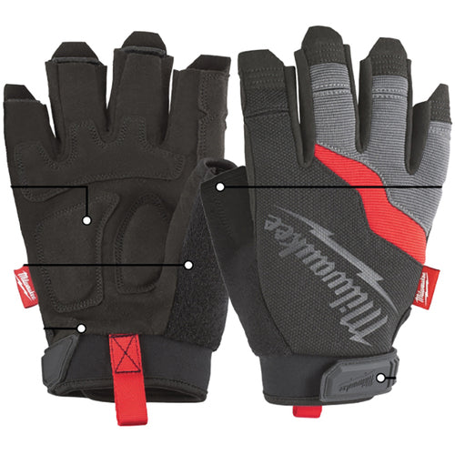 MED FINGERLESS WORK GLOVE - Eagle Tool & Supply