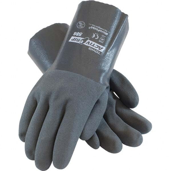 PIP - Chemical Resistant Gloves Material: Nitrile Size: Medium - Eagle Tool & Supply