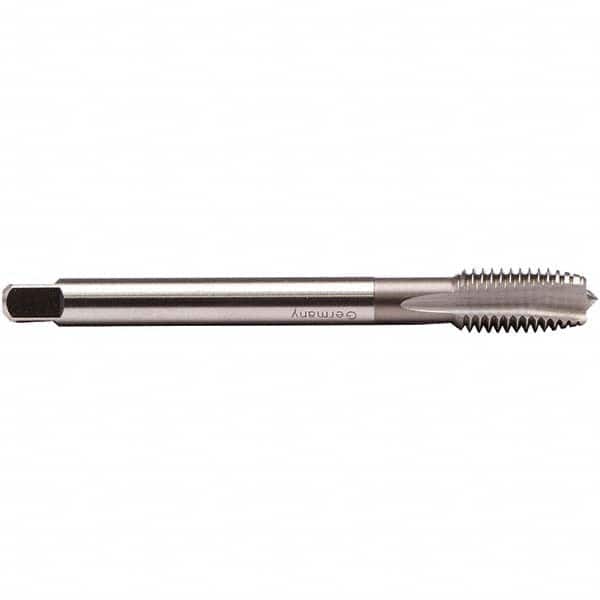 Emuge - M12x1.50 Metric Fine 6H 3 Flute Bright Finish HSS-E Spiral Point Tap - Eagle Tool & Supply