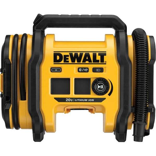 DeWALT - 20V MAX Battery, 12V DC or 110V AC Tire Inflator Kit - 160 psi - Eagle Tool & Supply