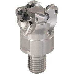 Seco - 26.1mm Cutting Diam, 6mm Max Depth of Cut, Modular Connection Indexable Copy End Mill - 4 Inserts, RP.. 1204 Insert, 217.29I-06 Toolholder, Steel, Through Coolant - Eagle Tool & Supply