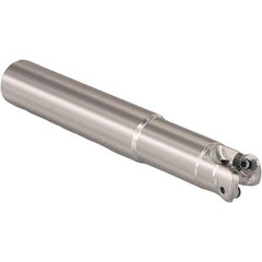 Seco - 13.4mm Cutting Diam, 1" Shank Diam, 6mm Max Depth of Cut, Straight Shank Indexable Copy End Mill - 2 Inserts, RP.. 1204 Insert, 217.29I-06 Toolholder, Steel, Through Coolant - Eagle Tool & Supply