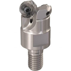 Seco - 13mm Cutting Diam, 6mm Max Depth of Cut, Modular Connection Indexable Copy End Mill - 2 Inserts, RP.. 1204 Insert, 217.29-06 Toolholder, Steel, Through Coolant - Eagle Tool & Supply