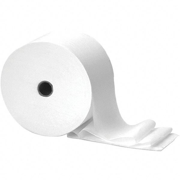 PRO-SOURCE - Small Core Bath Tissue, 470' Roll Length x 3.88" Sheet Width - 2 Ply, White, Recycled Fiber, 24 Rolls - Eagle Tool & Supply