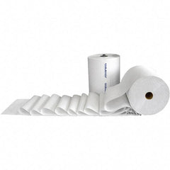 PRO-SOURCE - Hard Roll of 1 Ply White Paper Towels - 7-7/8" Wide, 800' Roll Length - Eagle Tool & Supply