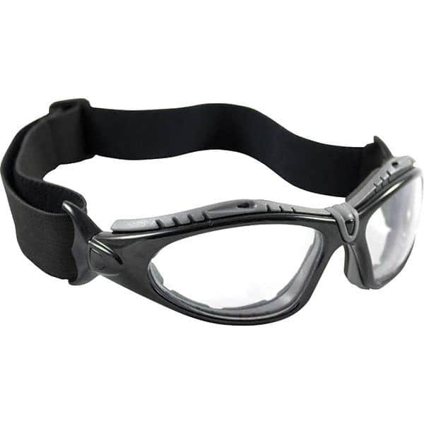 Bouton - Clear Lenses, Framed Safety Glasses - Eagle Tool & Supply