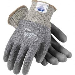 PIP - Size XS, ANSI Cut Lvl A3, Puncture Lvl 2, Abrasion Lvl 4, Polyurethane Coated Dyneema Cut Resistant Gloves - Eagle Tool & Supply