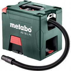 Metabo - 2 Gal Capacity, Cordless Portable Wet/Dry Vacuum Bare - 18 Volts, 16.5 Lb - Eagle Tool & Supply