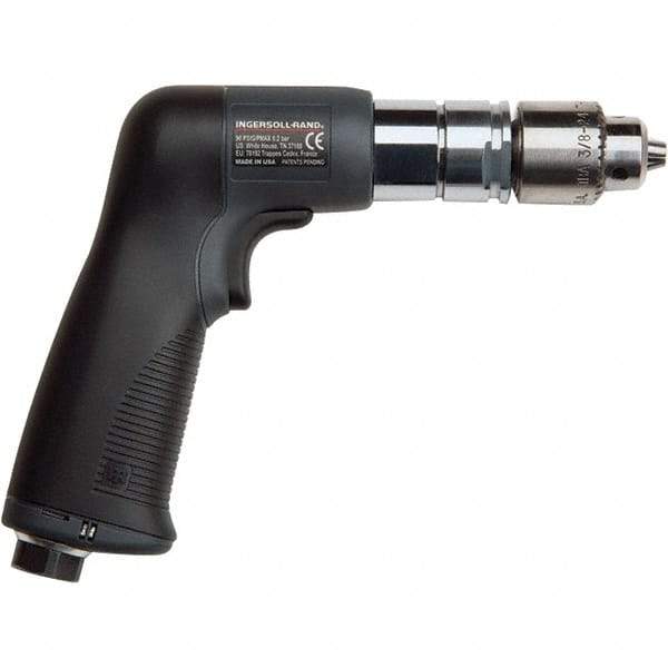 Ingersoll-Rand - 1/4" Bit Holder, 1,500 RPM, Pistol Grip Handle Air Screwdriver - 2-1/2 to 20 In/Lb Torque, 0 CFM - Eagle Tool & Supply