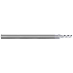 Harvey Tool - Square End Mills; Mill Diameter (Inch): 1/4 ; Mill Diameter (Decimal Inch): 0.2500 ; Length of Cut (Inch): 3/4 ; Length of Cut (Decimal Inch): 0.7500 ; Material: Solid Carbide ; Finish/Coating: TiB2 - Exact Industrial Supply