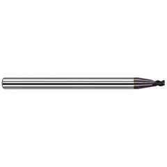 Harvey Tool - Square End Mills; Mill Diameter (Inch): 5/64 ; Mill Diameter (Decimal Inch): 0.0780 ; Length of Cut (mm): 3.0000 ; Length of Cut (Decimal Inch): 0.1180 ; Material: Solid Carbide ; Finish/Coating: AlTiN - Exact Industrial Supply