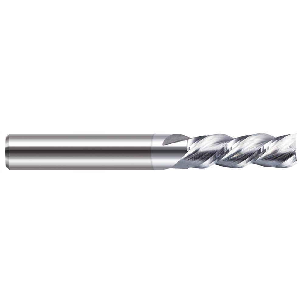 Harvey Tool - Square End Mills; Mill Diameter (Inch): 3/32 ; Mill Diameter (Decimal Inch): 0.0930 ; Length of Cut (Decimal Inch): 0.2790 ; Material: Solid Carbide ; Finish/Coating: TiB2 ; Shank Diameter (Inch): 1/8 - Exact Industrial Supply
