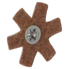 4″ Diameter AG Non Woven Star Coarse Grit 1/4 20 Eyelet AlumInum Oxide - Eagle Tool & Supply
