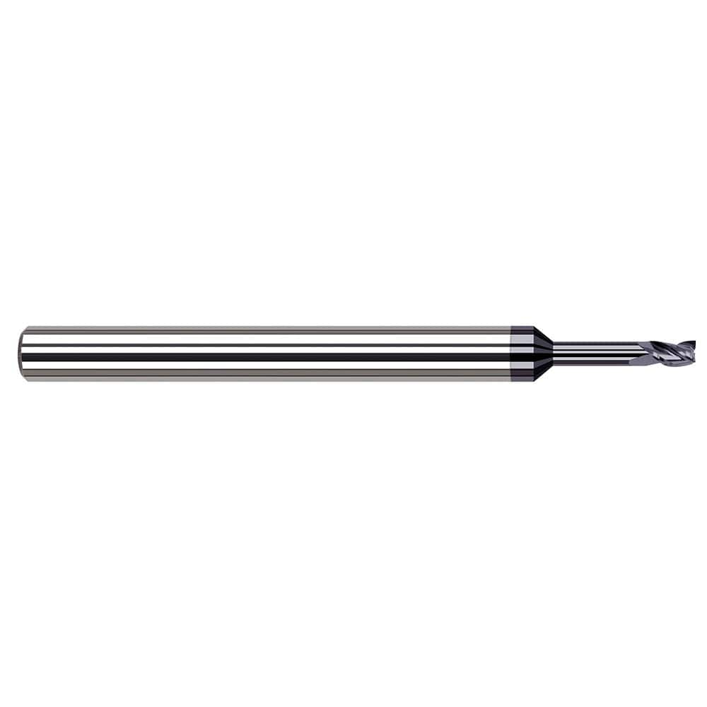 Harvey Tool - Square End Mills Mill Diameter (Decimal Inch): 0.0300 Length of Cut (Decimal Inch): 0.0450 - Eagle Tool & Supply