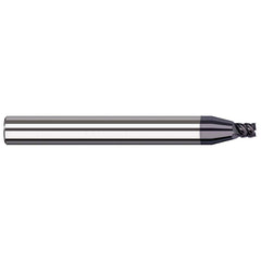 Harvey Tool - Square End Mills; Mill Diameter (Inch): 3/16 ; Mill Diameter (Decimal Inch): 0.1875 ; Length of Cut (Decimal Inch): 0.2850 ; Material: Solid Carbide ; Finish/Coating: AlTiN Nano ; Shank Diameter (Inch): 3/16 - Exact Industrial Supply