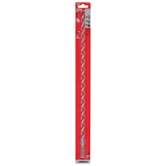 Milwaukee Tool - Rotary Drill/Hammer Drill Bits; Drill Bit Size (Inch): 1/2 ; Shank Type: 3-Flat ; Usable Length (Inch): 16.0000 ; Drill Bit Material: Carbide Tipped ; Flute Length (Inch): 16 ; Number of Pieces: 1.000 - Exact Industrial Supply