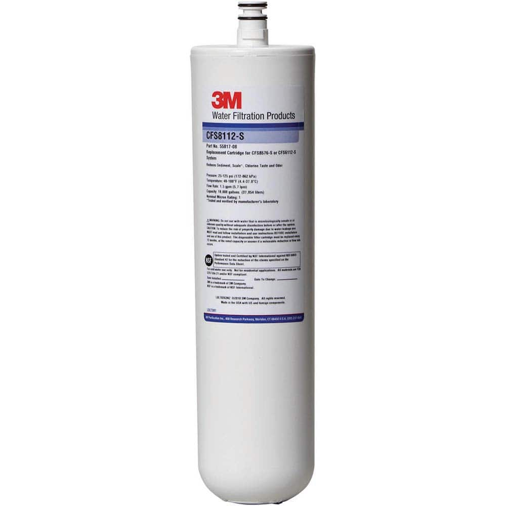 3M Aqua-Pure - Water Filter Systems; Type: Cartridge Filters ; Reduces: Sediment, Rust, Chlorine, Taste, Odor, Salts, TDS ; Number of Housings: 0 - Exact Industrial Supply