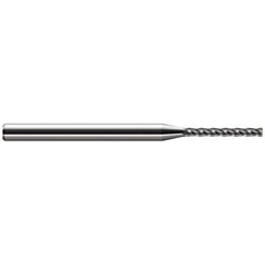 Harvey Tool - Corner Radius & Corner Chamfer End Mills; Mill Diameter (mm): 1.00 ; Mill Diameter (Decimal Inch): 0.0390 ; End Type: Corner Radius ; Corner Radius (Decimal Inch): 0.0100 ; Number of Flutes: 4 ; Material: Solid Carbide - Exact Industrial Supply