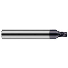Harvey Tool - Corner Radius & Corner Chamfer End Mills; Mill Diameter (mm): 1.20 ; Mill Diameter (Inch): 3/64 ; Mill Diameter (Decimal Inch): 0.0470 ; End Type: Corner Radius ; Corner Radius (Decimal Inch): 0.0050 ; Number of Flutes: 7 - Exact Industrial Supply