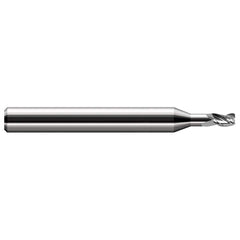 Harvey Tool - Corner Radius & Corner Chamfer End Mills; Mill Diameter (Inch): 5/64 ; Mill Diameter (Decimal Inch): 0.0780 ; End Type: Corner Radius ; Corner Radius (Inch): 1/64 ; Corner Radius (Decimal Inch): 0.0150 ; Number of Flutes: 3 - Exact Industrial Supply