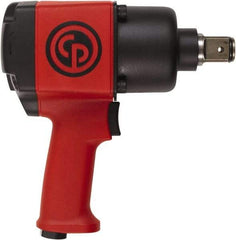 Chicago Pneumatic - 1" Drive, 6,300 RPM, 950 Ft/Lb Torque Impact Wrench - Pistol Grip Handle, 900 IPM, 30 CFM, 90 psi, 3/8" NPT Inlet - Eagle Tool & Supply