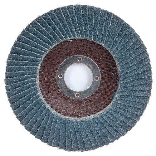 7″ × 1/4″ × 7/8″ PowerFlex Flap Disc Type 27 Flat 60 Grit - Eagle Tool & Supply
