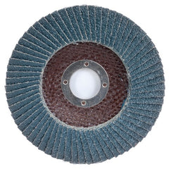 7″ × 1/4″ × 7/8″ PowerFlex Flap Disc Type 27 Flat 60 Grit - Eagle Tool & Supply