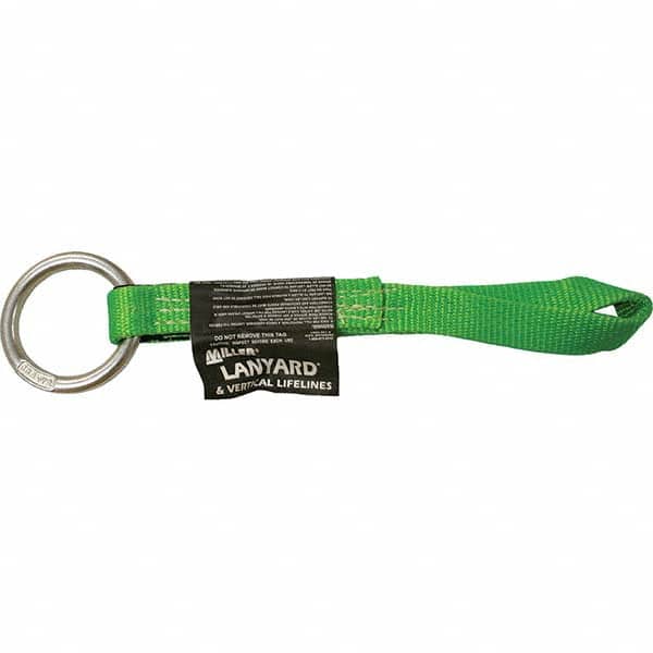 Miller - Lanyards & Lifelines Type: O-Ring Extension Length (Inch): 18 - Eagle Tool & Supply