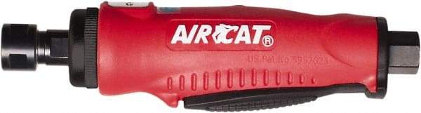 AIRCAT - 1/4" Collet, Straight Handle, Straight Air Die Grinder - 20,000 RPM, Rear Exhaust, 4 CFM, 0.38 hp, 90 psi, 1/4" Inlet - Eagle Tool & Supply