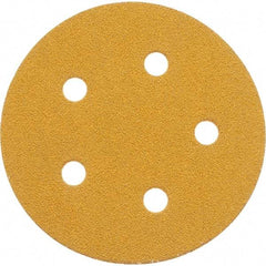 3M - 5" Diam, 80 Grit, Aluminum Oxide Hook & Loop Disc - Medium Grade, Coated, Series 255L - Eagle Tool & Supply