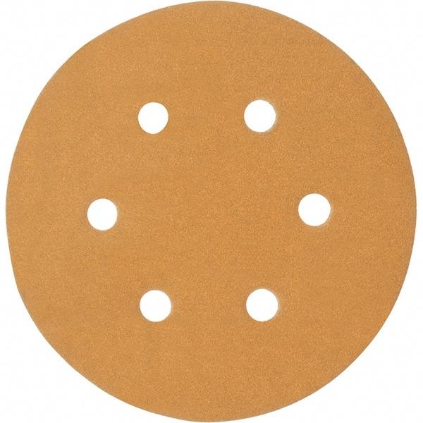 3M - 6" Diam, 120 Grit, Aluminum Oxide Hook & Loop Disc - Fine Grade, Coated, Series 255L - Eagle Tool & Supply