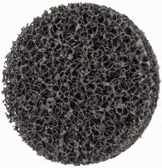 3M - 4" Diam, Silicon Carbide Hook & Loop Disc - Very Coarse Grade, Nonwoven, - Eagle Tool & Supply