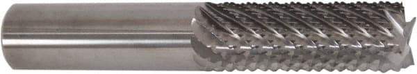 Controx - 1/4" Diam, 1-1/4" LOC, Square End, Solid Carbide Diamond Pattern Router Bit - Right Hand Cut, 2-1/2" OAL - Eagle Tool & Supply