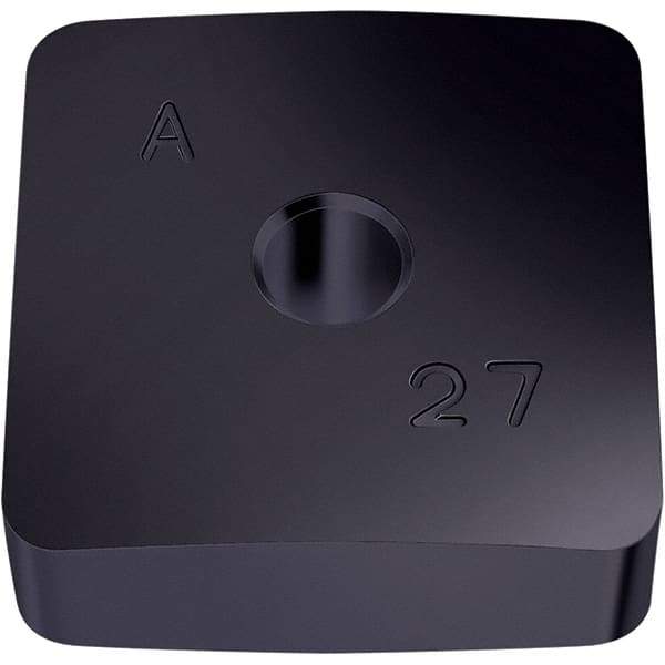 Walter - A27 Grade WAK15 Milling Insert - 4.76mm Thick, 12.7mm Inscribed Circle, 1.2mm Corner Radius - Eagle Tool & Supply