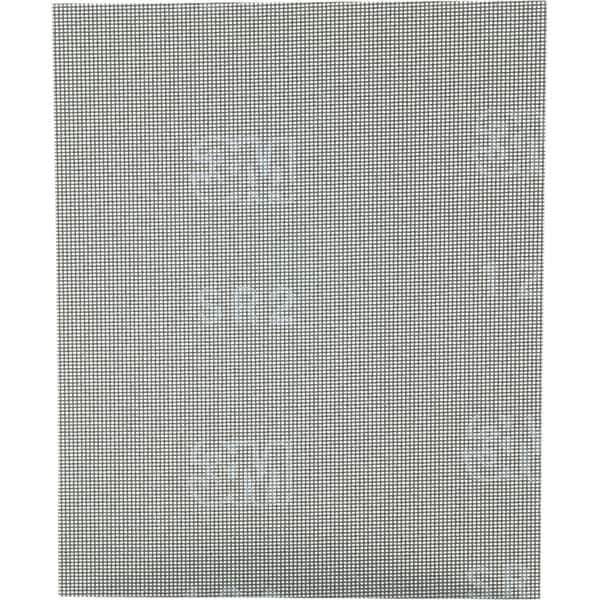 3M - 120 Grit, Silicon Carbide Sanding Sheet - 11" Long x 9" Wide, Fine Grade, Weighted Cloth Backing - Eagle Tool & Supply