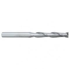 1/4 Dia. x 4 Overall Length 2-Flute Square End Solid Carbide SE End Mill-Round Shank-Center Cutting-Uncoated - Eagle Tool & Supply