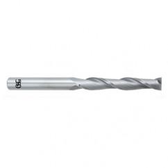 20mm Dia. x 153mm Overall Length 2-Flute Square End Solid Carbide SE End Mill-Round Shank-Center Cutting-Uncoated - Eagle Tool & Supply