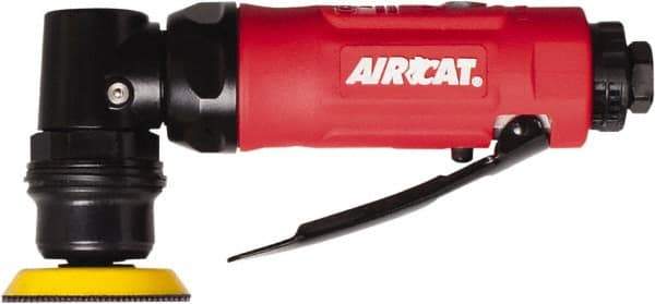 AIRCAT - 1-1/4 to 2" Disc, 13,000 RPM, Pneumatic Handheld Disc Sander - 2.5 CFM, 1/4" Inlet, 0.3 hp, 90 psi - Eagle Tool & Supply