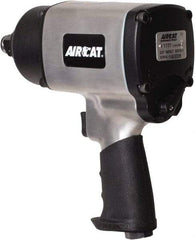 AIRCAT - 3/4" Drive, 6,000 RPM, 1,400 Ft/Lb Torque Impact Wrench - Pistol Grip Handle, 1,600 IPM, 8 CFM, 90 psi, 3/8" NPT Inlet - Eagle Tool & Supply