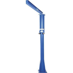 Vestil - 300 Lb Load Capacity, Steel Jib Crane - 6' Span - Eagle Tool & Supply