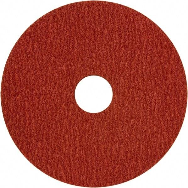 VSM - 7" Diam 7/8" Hole 20 Grit Fiber Disc - Ceramic, 8,000 Max RPM - Eagle Tool & Supply