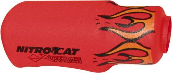 AIRCAT - For Use with AIRCAT 1355 and 1375, Impact Wrench Boot - Red - Eagle Tool & Supply