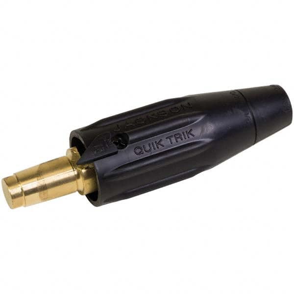 Jackson Safety - Welding Cable Connectors Connection Type: Connector-Male Cable Size: 1/0; 2/0 - Eagle Tool & Supply
