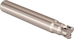 Seco - 1" Cutting Diam, 1" Shank Diam, 0.9mm Max Depth of Cut, Straight Shank Indexable Copy End Mill - 3 Inserts, LOHT Insert, R217.21 Toolholder - Eagle Tool & Supply