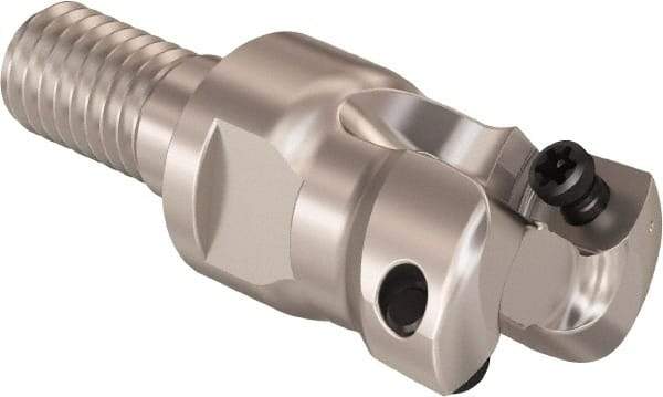 Seco - 14mm Cutting Diam, 0.32mm Max Depth of Cut, Modular Connection Indexable Copy End Mill - 2 Inserts, LPHT Insert, R217.21 Toolholder - Eagle Tool & Supply
