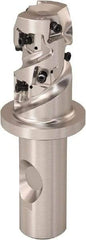 Seco - 25mm Cutting Diam, 20mm Shank Diam, 8mm Max Depth of Cut, Straight Shank Indexable Copy End Mill - 2 Inserts, LOEX Insert, R217.94 Toolholder - Eagle Tool & Supply