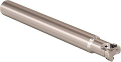 Seco - 5/8" Cutting Diam, 5/8" Shank Diam, 0.32mm Max Depth of Cut, Straight Shank Indexable Copy End Mill - 2 Inserts, LPHT Insert, R217.21 Toolholder - Eagle Tool & Supply