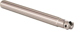 Seco - 12mm Cutting Diam, 10mm Shank Diam, 0.32mm Max Depth of Cut, Straight Shank Indexable Copy End Mill - 2 Inserts, LPHT Insert, R217.21 Toolholder - Eagle Tool & Supply
